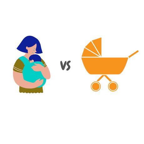 Baby Carrier vs. Baby Stroller