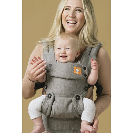 Tula Linen Explore Ash - babycarrier