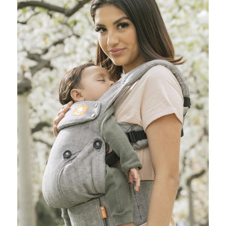 Tula Linen Explore Ash - babycarrier