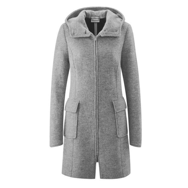 Mamalila Hooded Babywearing Coat Vienna - Light Grey | Babymaxi