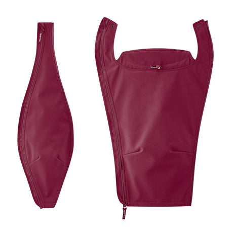 Mamalila Softshell Babywearing Jacket Allrounder - Berry Inserts