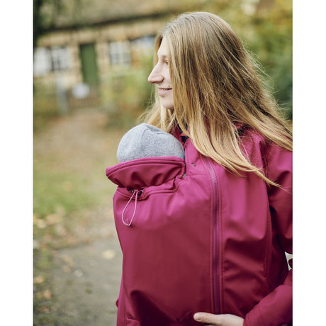 Mamalila Softshell Babywearing Jacket Allrounder - Berry