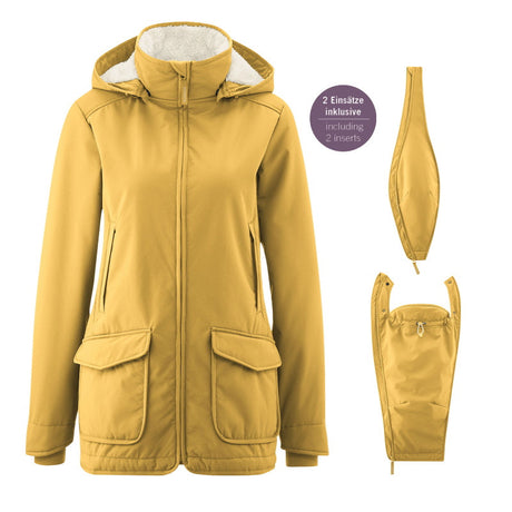 Mamalila Allweather Cosy Allrounder Softshell - Mustard