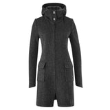 Mamalila Vienna Wool Hooded Babywearing Coat – All-Weather Protection in Anthracite | Babymaxi